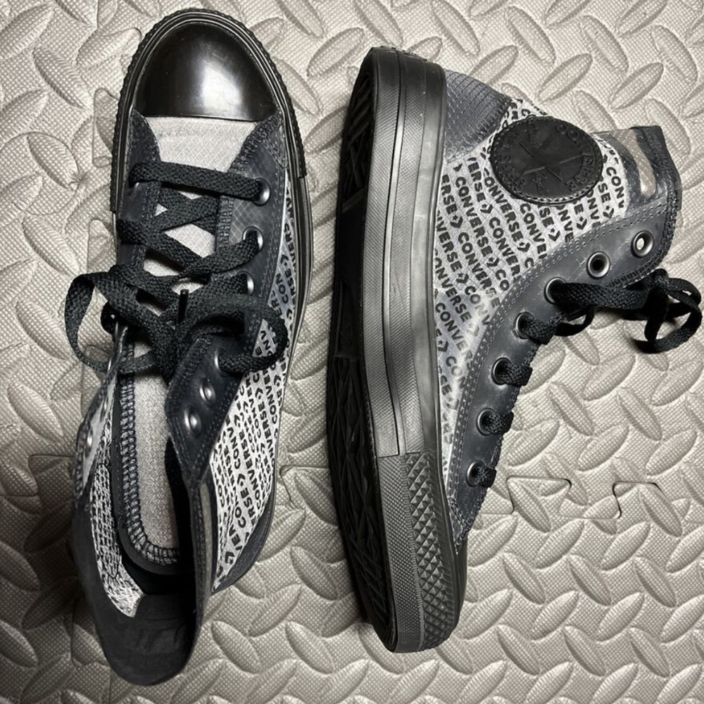 Converse Translucent Black High Tops - image 1